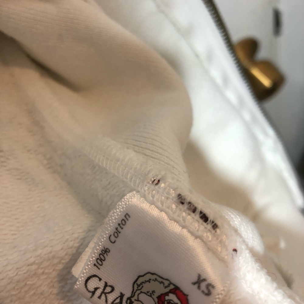 GUC Unholy Grail off- white zipper front hoodie 🐍 - Picture 5 of 6